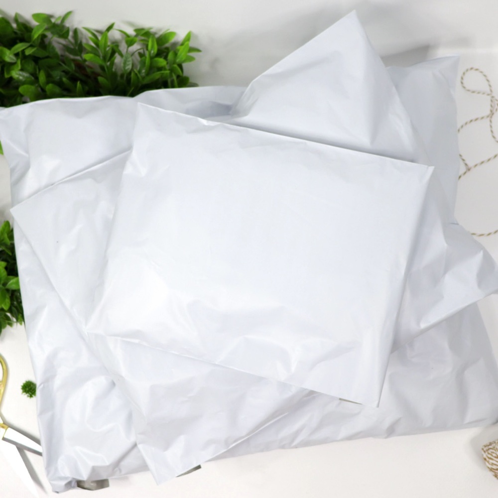 LAST PACK! 50 10X13 White Poly Mailers PRICE FIRM - Picture 5 of 6
